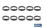 SET DE 10 JUNTAS TÓRICAS CÓNICAS PARA SIFONES | SELLADO HERMÉTICO | DISPONIBLE EN DIFERENTES MEDIDAS