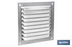 Ventilation grille | Aluminium | Available in various sizes - Cofan