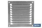 Ventilation grille | Aluminium | Available in various sizes - Cofan