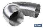 Tube flexible semi-rigide en aluminium | Différentes dimensions de diamètre et longueur - Cofan