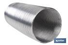 Aluminium semi-rigid flexible hose duct | Available in different lengths and diameters - Cofan