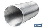 Aluminium semi-rigid flexible hose duct | Available in different lengths and diameters - Cofan