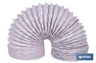 Tubo de evacuación extensible | Adecuado para secadora y aire acondicionado | Resistente hasta 150 °C | Disponible en diferentes medidas - Cofan