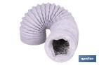 Tubo de evacuación extensible | Adecuado para secadora y aire acondicionado | Resistente hasta 150 °C | Disponible en diferentes medidas - Cofan