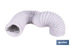 Tubo de evacuación extensible | Adecuado para secadora y aire acondicionado | Resistente hasta 150 °C | Disponible en diferentes medidas - Cofan
