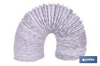 Tubo de evacuación extensible | Adecuado para secadora y aire acondicionado | Resistente hasta 150 °C | Disponible en diferentes medidas - Cofan