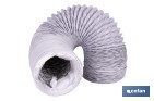Tubo de evacuación extensible | Adecuado para secadora y aire acondicionado | Resistente hasta 150 °C | Disponible en diferentes medidas - Cofan