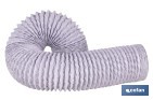 Tubo de evacuación extensible | Adecuado para secadora y aire acondicionado | Resistente hasta 150 °C | Disponible en diferentes medidas - Cofan