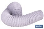 Tubo de evacuación extensible | Adecuado para secadora y aire acondicionado | Resistente hasta 150 °C | Disponible en diferentes medidas - Cofan