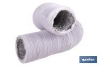 Tubo de evacuación extensible | Adecuado para secadora y aire acondicionado | Resistente hasta 150 °C | Disponible en diferentes medidas - Cofan