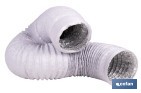 Tubo de evacuación extensible | Adecuado para secadora y aire acondicionado | Resistente hasta 150 °C | Disponible en diferentes medidas - Cofan