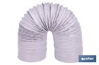 Tubo de evacuación extensible | Adecuado para secadora y aire acondicionado | Resistente hasta 150 °C | Disponible en diferentes medidas - Cofan
