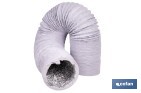Tubo de evacuación extensible | Adecuado para secadora y aire acondicionado | Resistente hasta 150 °C | Disponible en diferentes medidas - Cofan