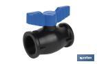 PP ball valve with F-F thread PN16 | Available in different sizes - Cofan