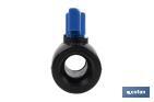 PP ball valve with F-F thread PN16 | Available in different sizes - Cofan