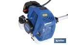 Desbrozadora de gasolina | Motor 2 tiempos | 51,7 cc | Motor eficiente | Incluye manillar plegable y arnés doble - Cofan