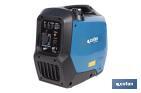 GENERADOR INVERTER DE GASOLINA DE 79,7 CC | MOTOR DE 4 TIEMPOS OHV | GENERADOR INVERTER PORTÁTIL | MÁXIMA POTENCIA: 2 KVA