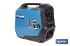 Generador inverter de gasolina de 79,7 cc | Motor de 4 tiempos OHV | Generador inverter portátil | Máxima potencia: 2 kVA - Cofan