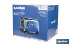 Generador inverter de gasolina de 223 cc | Motor de 4 tiempos | Generador inverter portátil | Máxima potencia: 3,8 kVA - Cofan