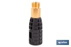 Manguera para limpieza de tuberías | Longitud: 7,5 m | Conexión M22 y bayoneta | Accesorio para Hidrolimpiadora Cofan | Ideal para desatrancos - Cofan