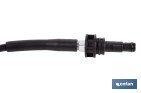 Manguera para limpieza de tuberías | Longitud: 7,5 m | Conexión M22 y bayoneta | Accesorio para Hidrolimpiadora Cofan | Ideal para desatrancos - Cofan