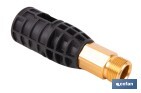 Manguera para limpieza de tuberías | Longitud: 7,5 m | Conexión M22 y bayoneta | Accesorio para Hidrolimpiadora Cofan | Ideal para desatrancos - Cofan