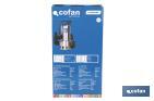 Electrobomba sumergible para aguas sucias | Potencia: 750 W | Caudal máximo: 13000l/h | 7 m de inmersión | Interruptor de flotador - Cofan