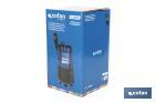 Electrobomba sumergible para aguas sucias y limpias | Potencia: 900 W | Caudal máximo: 18000 l/h | 7 m de inmersión | Interruptor de flotador - Cofan