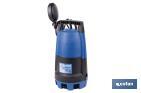 Electrobomba sumergible para aguas sucias y limpias | Potencia: 900 W | Caudal máximo: 18000 l/h | 7 m de inmersión | Interruptor de flotador - Cofan