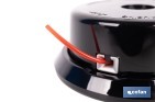 Cabezal de 2 hilos semiautomático universal para desbrozadora| Incluye rosca hembra y adaptadores - Cofan