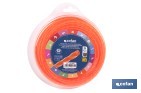Hilo helicoidal de nylon para desbrozadora | Alta resistencia, bajo nivel sonoro | Disponible en diferentes grosores - Cofan