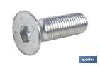 DIN 7991 - SCHRAUBE. INOX A-2