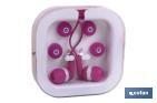 AURICULARES CORT  7 x 7 x 2 cm - Cofan