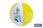 Balón inflable bicolor - Cofan
