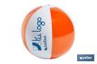 Balón inflable bicolor - Cofan