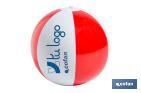 Balón inflable bicolor - Cofan