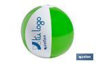 Balón inflable bicolor - Cofan