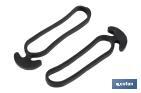 EXTRA RUBBER ANCHOR BAND NO. 8 | RUBBER ANCHOR BAND OF 8CM | TENSIONER FOR PLANT CANES | SUITABLE FOR CROPS