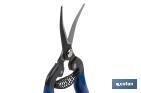 Harvest shears with round tip and total length of 185mm | Special for gardening works - Cofan