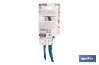 Tijeras de poda y recolección bypass | Cuchillas de acero SK5 | Mango ergonómico en PVC | Corte limpio y preciso | Uso profesional y doméstico - Cofan