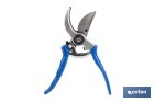 Tijeras de poda y recolección bypass | Cuchillas de acero SK5 | Mango ergonómico en PVC | Corte limpio y preciso | Uso profesional y doméstico - Cofan