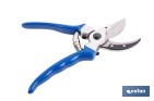 Tijeras de poda y recolección bypass | Cuchillas de acero SK5 | Mango ergonómico en PVC | Corte limpio y preciso | Uso profesional y doméstico - Cofan