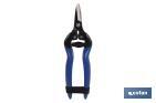 HARVEST SHEARS WITH SHORT BLADE, STRAIGHT TIP AND TOTAL LENGTH OF 165MM | SPECIAL FOR GARDENING WORKS