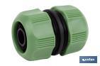 Hose repair connector for irrigation hoses | Available in two sizes | ABS - Cofan