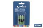 Hose repair connector for irrigation hoses | Available in two sizes | ABS - Cofan