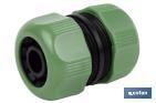 Hose repair connector for irrigation hoses | Available in two sizes | ABS - Cofan