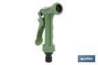 Pistola de Riego para Manguera de Jardín | Para regar plantas o césped | Con Chorro de alta presión - Cofan