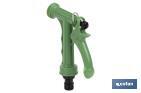 Pistola de Riego para Manguera de Jardín | Para regar plantas o césped | Con Chorro de alta presión - Cofan
