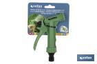 Pistola de Riego para Manguera de Jardín | Para regar plantas o césped | Con Chorro de alta presión - Cofan
