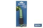 Adjustable nozzle | Available with two spray patterns | Universal hose nozzle - Cofan